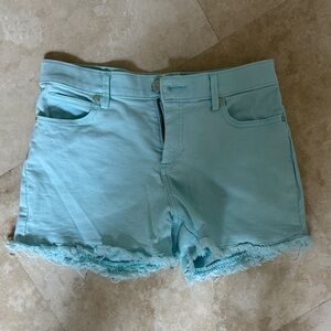 Lilly Pulitzer Light Blue Jean Shorts - 0